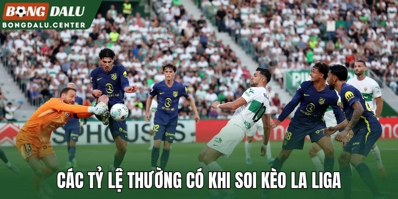 Các tỷ lệ thường có khi soi kèo La Liga