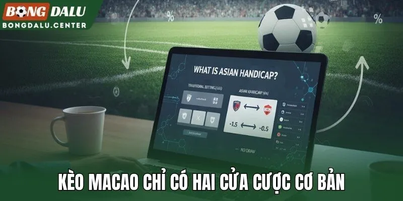 Kèo Macao chỉ có hai cửa cược cơ bản