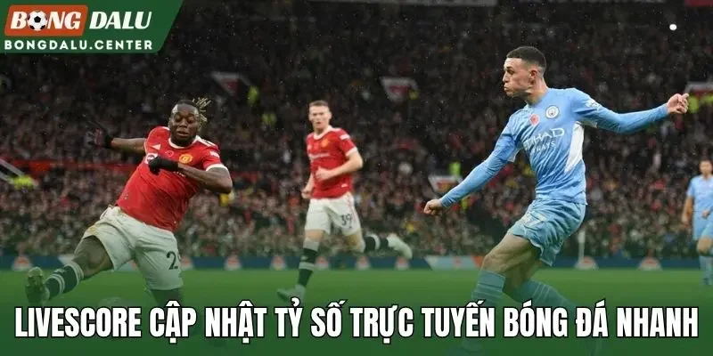 Livescore cập nhật tỷ số trực tuyến bóng đá nhanh