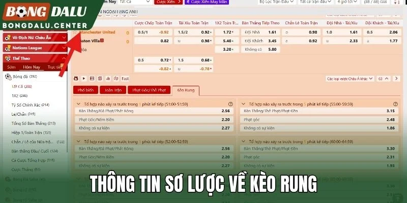 Thông tin sơ lược về kèo rung