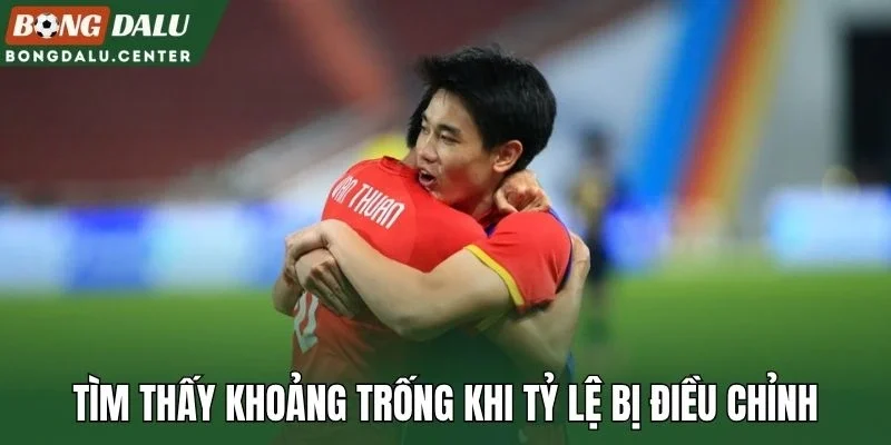 Tìm thấy khoảng trống khi tỷ lệ bị điều chỉnh