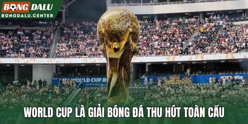 World Cup là giải bóng đá thu hút toàn cầu