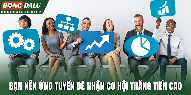 Bạn nên ứng tuyển để nhận cơ hội thăng tiến cao