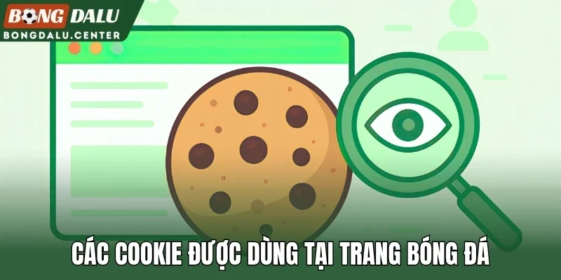 Các cookie được dùng tại trang bóng đá