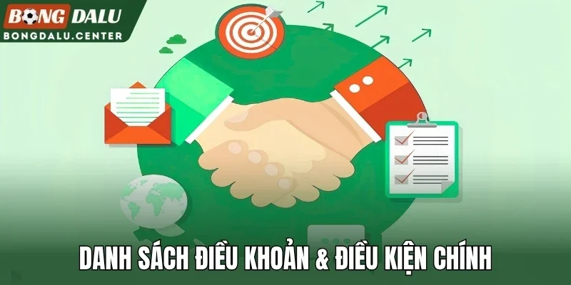 Danh sách điều khoản & điều kiện chính