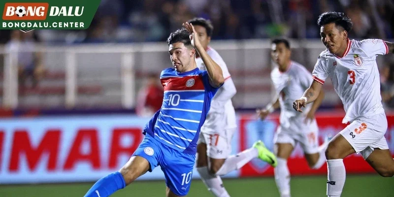 Đội hình ra sân của trận Philippines vs Myanmar