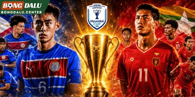 Philippines thua thảm trước Myanmar tại vòng bảng AFF Cup 2026