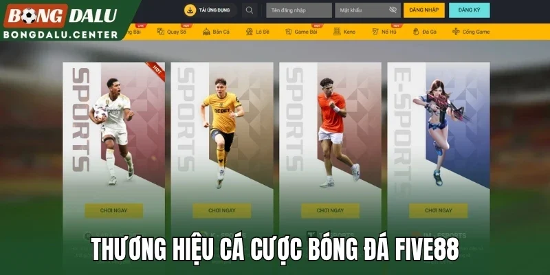 Thương hiệu cá cược bóng đá Five88