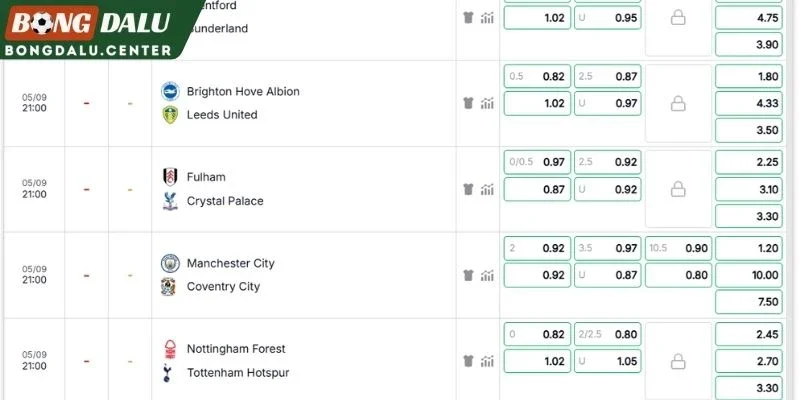 Phân tích tỷ lệ cược Brighton vs Leeds United