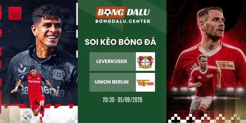 Soi kèo Leverkusen vs Union Berlin - Bundesliga, 05/09/2026
